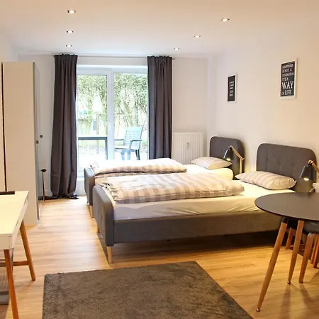 Moderne 1-zimmer Mit Terasse, Kueche, Bad Mit Dusche, Tv & Wifi *